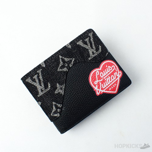 LV x Nigo Monogram Black Multiple Wallet